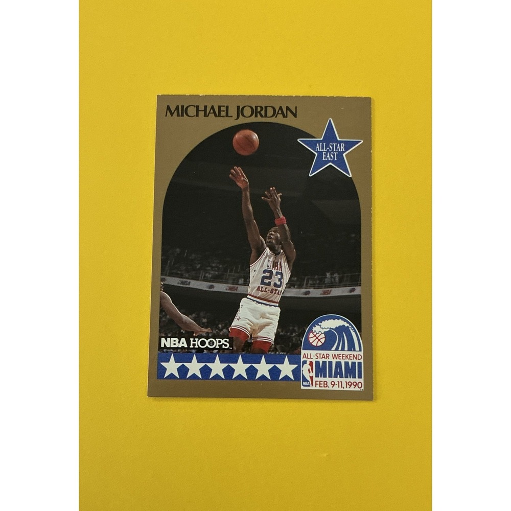 1990-91 NBA Hoops - All-Star Game Michael Jordan #5